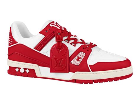 lv zapatillas|louis vuitton suela roja.